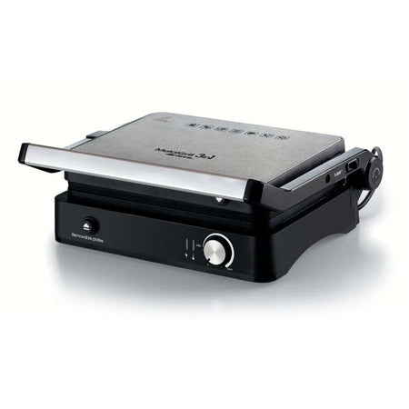 ARIETE METAL GRILL 3 IN 1 (1934/00) - PIASTRA ELETTRICA ANTIADERENTE - APERTURA 180 GRADI - 2000W