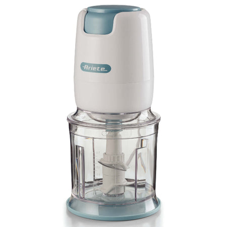 ARIETE TRITATUTTO BREAKFAST WHITE e AEGEAN TEAL (0437/01) - TRITATUTTO - 700 ML - 4 LAME - 2 VELOCITA'' - 400W