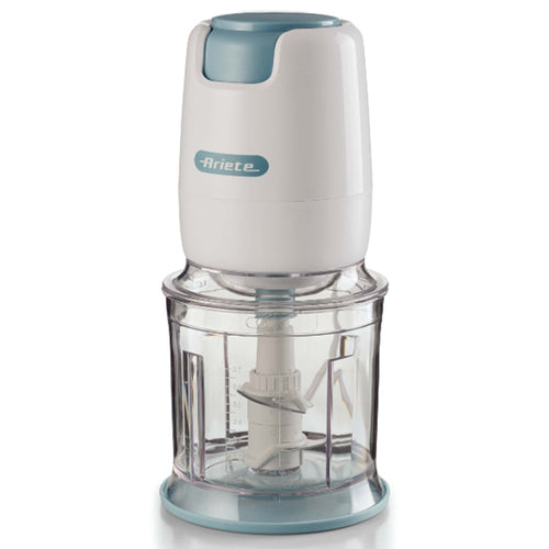 ARIETE TRITATUTTO BREAKFAST WHITE e AEGEAN TEAL (0437/01) - TRITATUTTO - 700 ML - 4 LAME - 2 VELOCITA'' - 400W