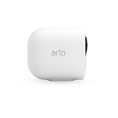 Arlo Ultra 2 - Confezione da 3 telecamere di sorveglianza wireless Wi-Fi - Bianco - 4K - Batteria da 6 mesi - Campo visivo di 180