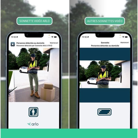 Videocitofono - ARLO - AVD3001-100EUS - Connessione Wi-Fi diretta - Suono sirena integrato