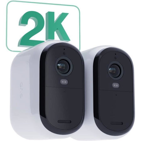 Telecamera di sorveglianza - ARLO - ESSENTIAL2 XL 2K - Visione notturna a infrarossi - Wireless - 4 in 1