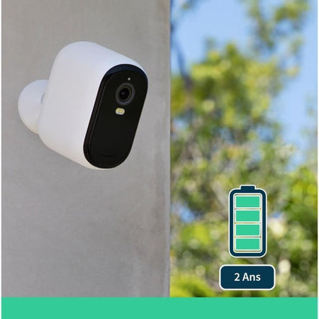Telecamera di sorveglianza - ARLO - ESSENTIAL2 XL 2K - Visione notturna a infrarossi - Wireless - 4 in 1