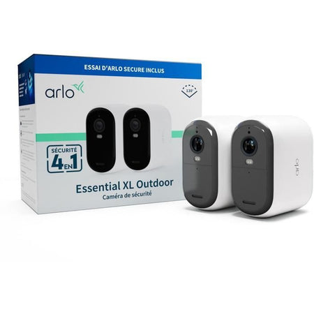 Pacchetto 2 telecamere - ARLO - FHD XL Essential2 - Esterno - Batteria - Visione notturna