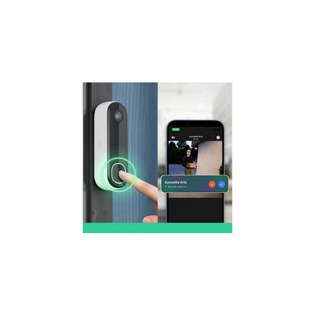 Videocitofono wireless - ARLO - AVDK4001-100PES - 4 in 1 - Video a colori - Porta USB