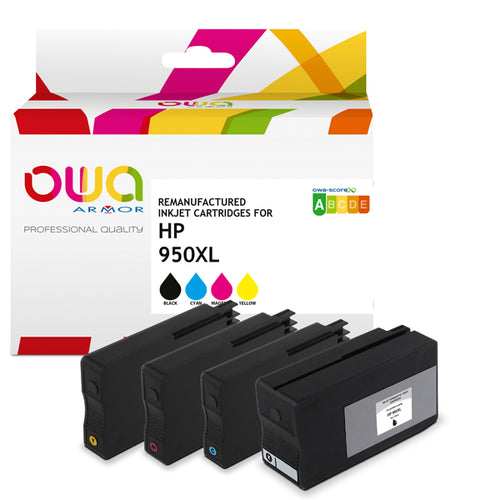 Armor Cartuccia Bk/C/M/Y Per Hp950-1Xl -80 Ml/25Ml-C