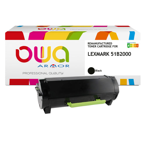 Armor Toner Compatibile Nero Per Lexmark 51B2000_2.500 Pag