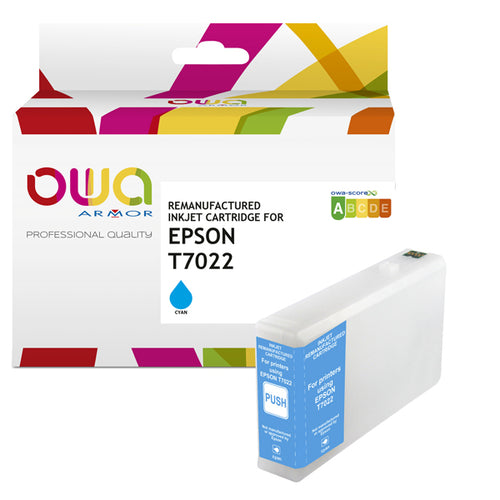 Armor Cartuccia Compatibile Ciano Per Epson T7022