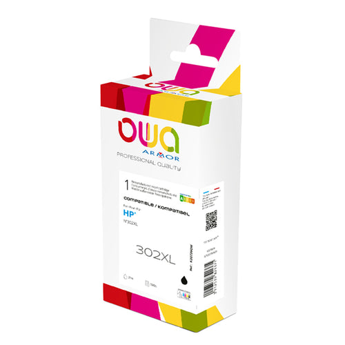 Armor Cartuccia Nero Per Hp 302Xl -20 Ml