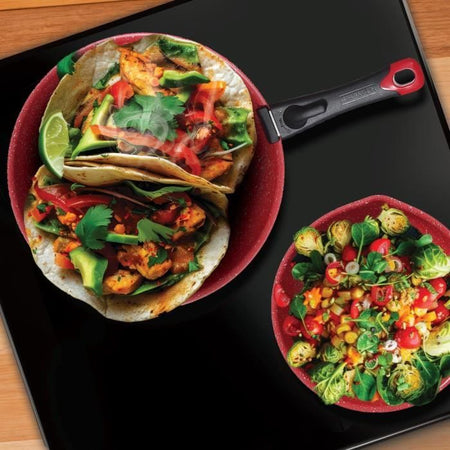 Pentole - ARTHUR MARTIN - AMR88 - Pentole 8 pezzi - Tutte le fonti di calore compresa l'induzione