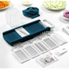 Mandolina pieghevole - ARTHUR MARTIN - AMM530 - 6 in 1 - 3 lame per grattugia e 3 lame per tagliare verdure - Acciaio inossidabile