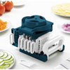 Mandolina pieghevole - ARTHUR MARTIN - AMM530 - 6 in 1 - 3 lame per grattugia e 3 lame per tagliare verdure - Acciaio inossidabile
