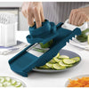 Mandolina pieghevole - ARTHUR MARTIN - AMM530 - 6 in 1 - 3 lame per grattugia e 3 lame per tagliare verdure - Acciaio inossidabile