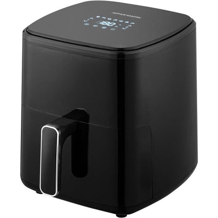 Friggitrice senza olio - ARTHUR MARTIN - Airfryer 5 L - 1400 W - Touch screen - 7 preimpostazioni di cottura - Nero