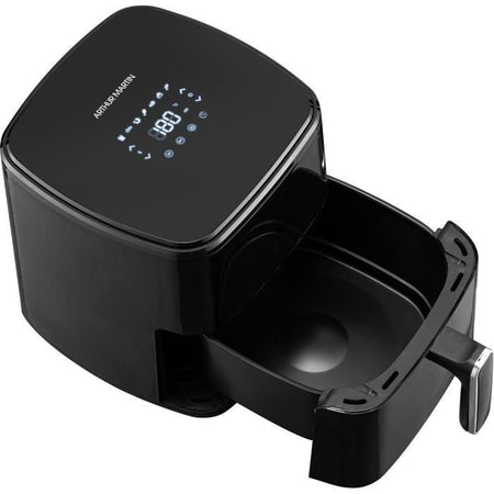 Friggitrice senza olio - ARTHUR MARTIN - Airfryer 5 L - 1400 W - Touch screen - 7 preimpostazioni di cottura - Nero