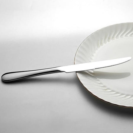 Set posate - ARTHUR MARTIN - AM2202 - 24 pezzi - Acciaio inossidabile - Finitura lucida a specchio con manico opaco