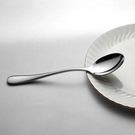 Set posate - ARTHUR MARTIN - AM2202 - 24 pezzi - Acciaio inossidabile - Finitura lucida a specchio con manico opaco