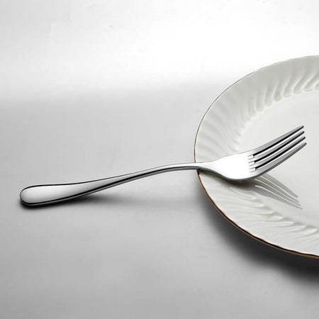 Set posate - ARTHUR MARTIN - AM2202 - 24 pezzi - Acciaio inossidabile - Finitura lucida a specchio con manico opaco