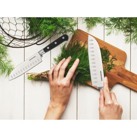 Set di coltelli - ARTHUR MARTIN - AMC1586 - Set di coltelli - 3 pezzi - Nero