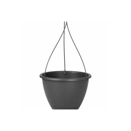 Vaso per fiori sospeso ARTEVASI Algarve - 8 L - 31 x 31 x 20,5 cm - Grigio antracite