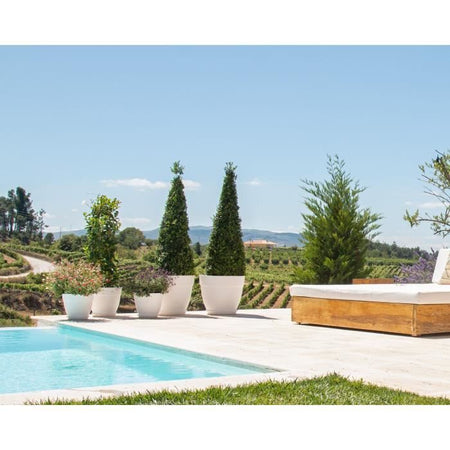 CAPRI CAMPANA VASO 35CM ANTRACITE