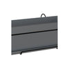 ARTEVASI - Kit fioriera capri 50cm v2 antracite 50.2 x 28.5 x h20.7 cm - 1.54l