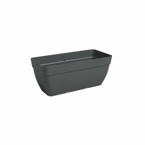 Jardiniere CAPRI CAMPANA XL - Plastique - 80 cm - Anthracite - ARTEVASI