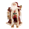 Statuetta decorativa Babbo Natale decorazione natalizia da 48 cm