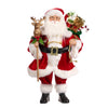 Statuetta decorativa Babbo Natale decorazione natalizia da 48 cm