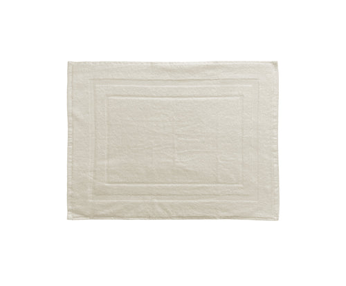 Tappetino Doccia Bagno soffice morbido assorbente resistente 100% cotone PANNA