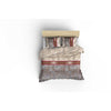 Completo letto - 1 copripiumino 220 x 240 cm + 2 federe 60 x 60 cm - 65% cotone, 35% poliestere - Grigio