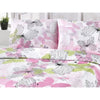 Set letto - 1 copripiumino 220 x 240 cm + 2 federe 60 x 60 cm - 65% cotone, 35% poliestere - Rosa