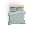 Completo letto - 1 copripiumino 220 x 240 cm + 2 federe 60 x 60 cm - 65% cotone, 35% poliestere - Verde