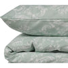 Completo letto - 1 copripiumino 220 x 240 cm + 2 federe 60 x 60 cm - 65% cotone, 35% poliestere - Verde
