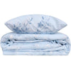 Completo letto - 1 copripiumino 220 x 240 cm + 2 federe 60 x 60 cm - 100% cotone rinforzato - Blu