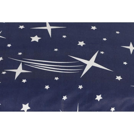 Completo letto - 1 copripiumino 220 x 240 cm + 2 federe 60 x 60 cm - 65% cotone, 35% poliestere - Bianco