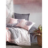 Completo letto - 1 copripiumino 220 x 240 cm + 2 federe 60 x 60 cm - 100% cotone - Grigio