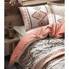 Completo letto - 1 copripiumino 220 x 240 cm + 2 federe 60 x 60 cm - 100% cotone - Rosso