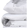 Completo letto - 1 copripiumino 220 x 240 cm + 2 federe 60 x 60 cm - 65% cotone, 35% poliestere - Grigio