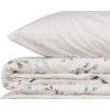 Set letto - 1 copripiumino 220 x 240 cm + 2 federe 60 x 60 cm - 100% cotone - Menta
