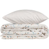 Set letto - 1 copripiumino 220 x 240 cm + 2 federe 60 x 60 cm - 100% cotone - Menta