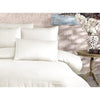 Completo letto - 1 copripiumino 220 x 240 cm + 2 federe 60 x 60 cm - 80% cotone, 20% poliestere - Crema
