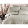 Completo letto - 1 copripiumino 220x240 cm + 2 federe 60x60 cm - 80% cotone, 20% poliestere - Cappuccino