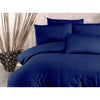 Completo letto - 1 copripiumino 220 x 240 cm + 2 federe 60 x 60 cm - 80% cotone, 20% poliestere - Blu