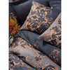 Completo letto - 1 copripiumino 220 x 240 cm + 2 federe 60 x 60 cm - 100% raso di cotone - Blu