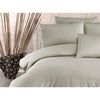 Completo letto - 1 copripiumino 220x240 cm + 2 federe 60x60 cm - 70% poliestere, 30% cotone - Cappuccino