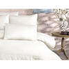 Completo letto - 1 copripiumino 220 x 240 cm + 2 federe 60 x 60 cm - 70% poliestere, 30% cotone - Crema