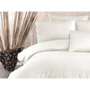 Completo letto - 1 copripiumino 220 x 240 cm + 2 federe 60 x 60 cm - 70% poliestere, 30% cotone - Crema