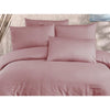 Completo letto - 1 copripiumino 220 x 240 cm + 2 federe 60 x 60 cm - 70% poliestere, 30% cotone - Cipria