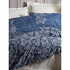Completo letto - 1 copripiumino 220 x 240 cm + 2 federe 60 x 60 cm - 100% cotone - Blu